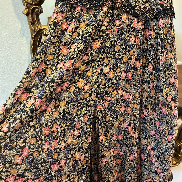 NWOT Free People Milania Floral Maxi Dress size S - Picture 8 of 9